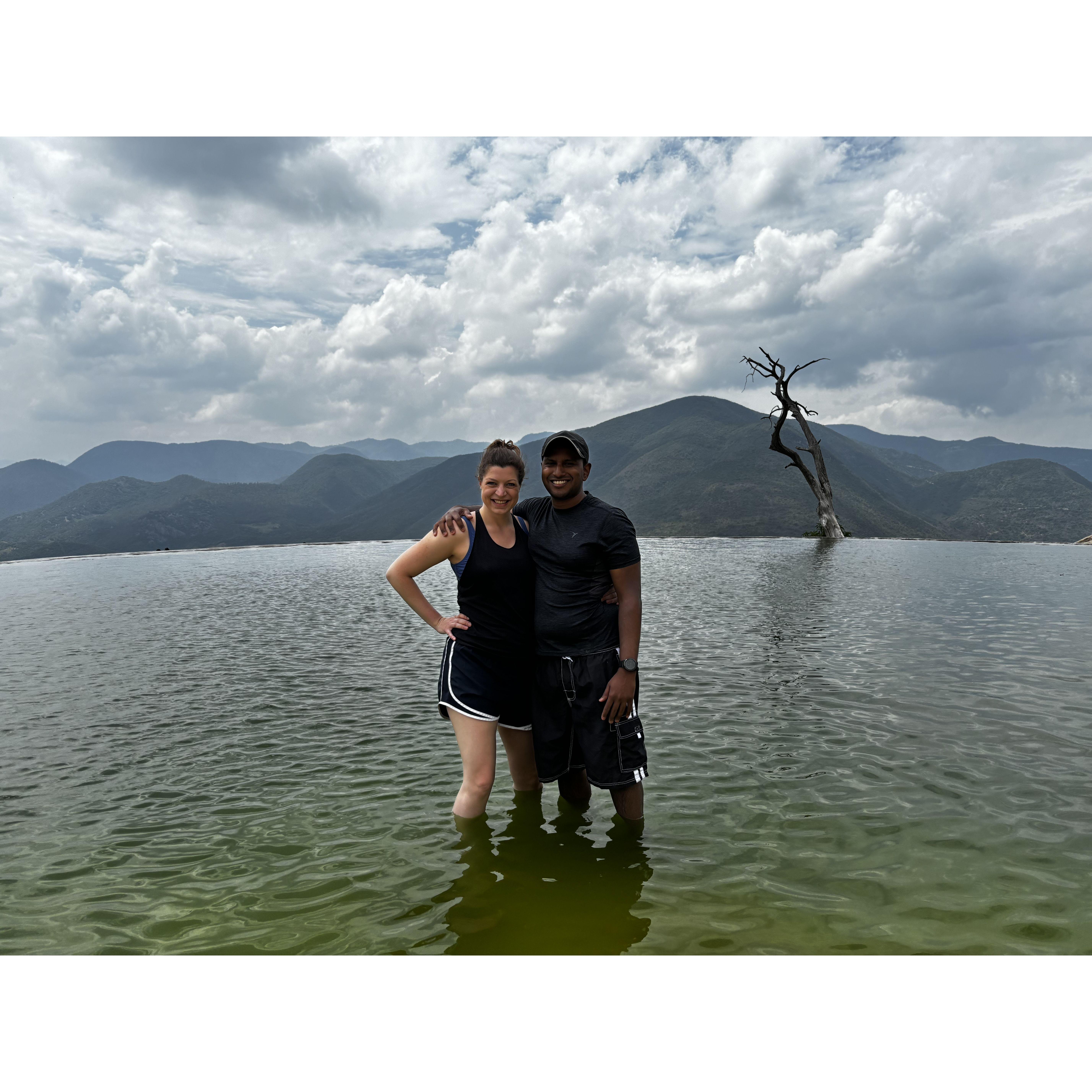 Hot Springs in Oaxaca.