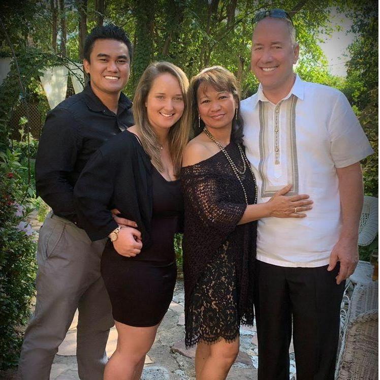 The Family at Pop's Wedding