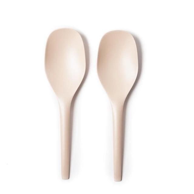 Gusto Bamboo Salad Tongs - Blush