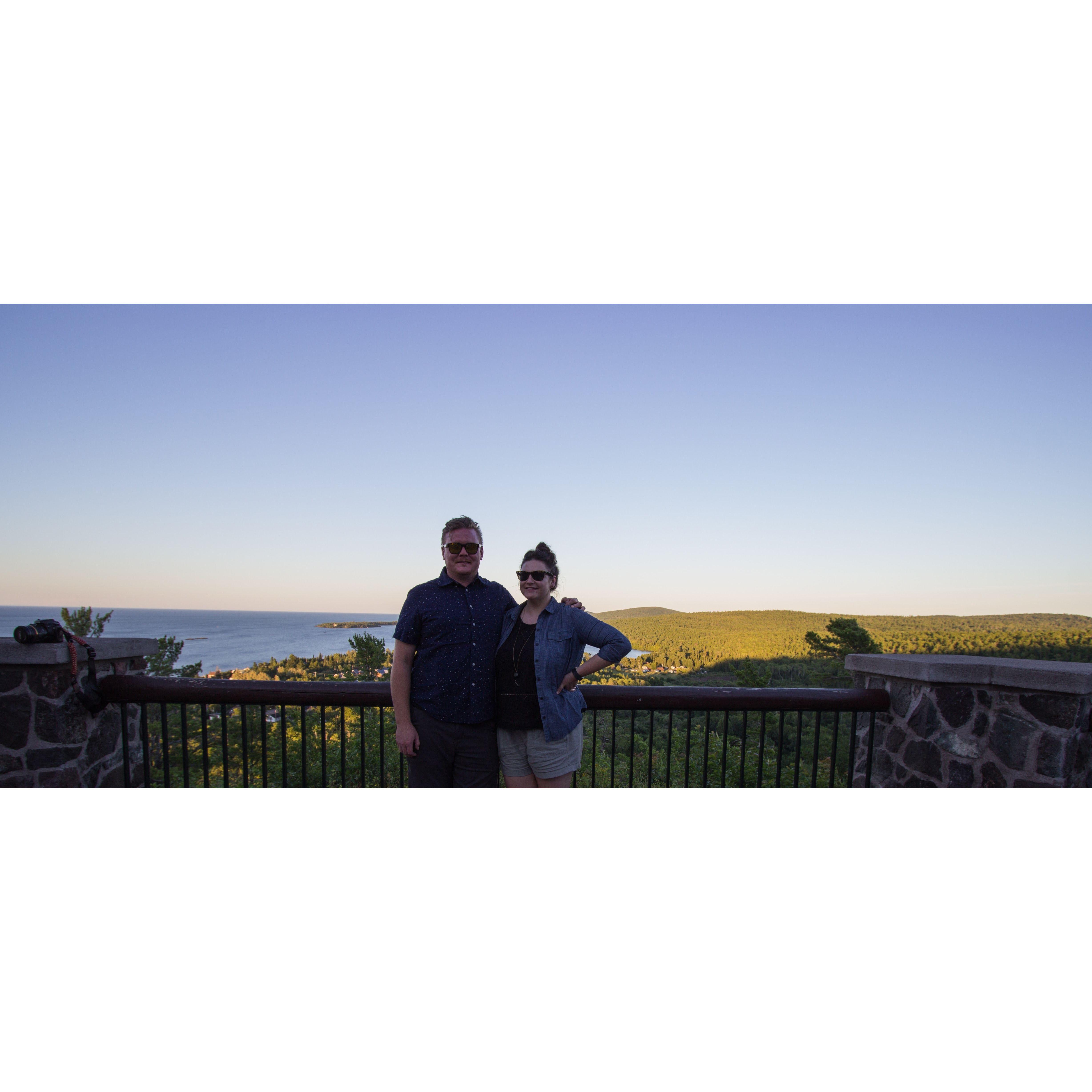 Stacy's first time in the Upper Peninsula, MI!