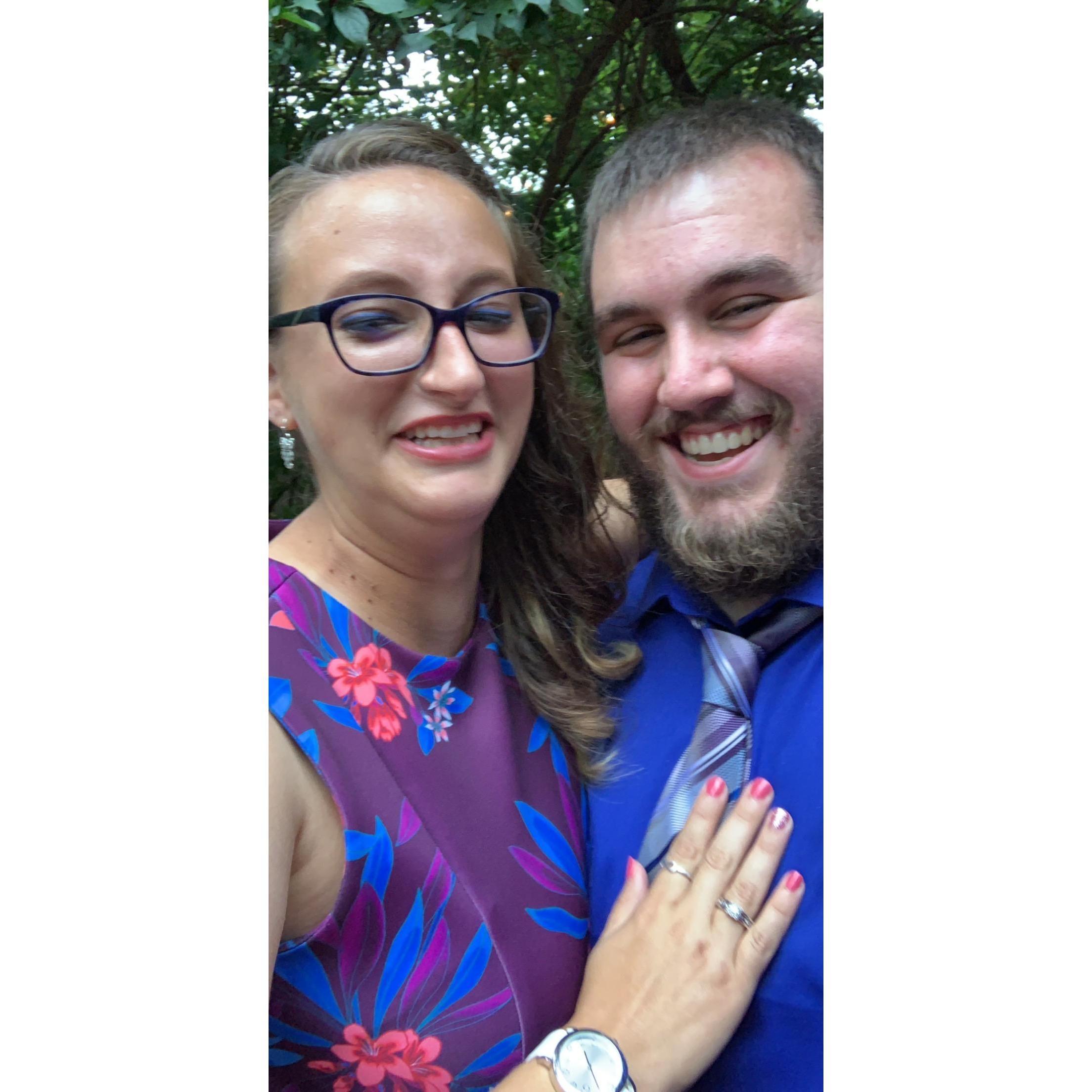 2018 | At Rodney & Elyse's wedding, where we had very important duties that we took very seriously