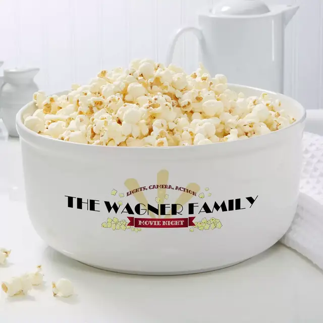 Movie Night Snack Bowl