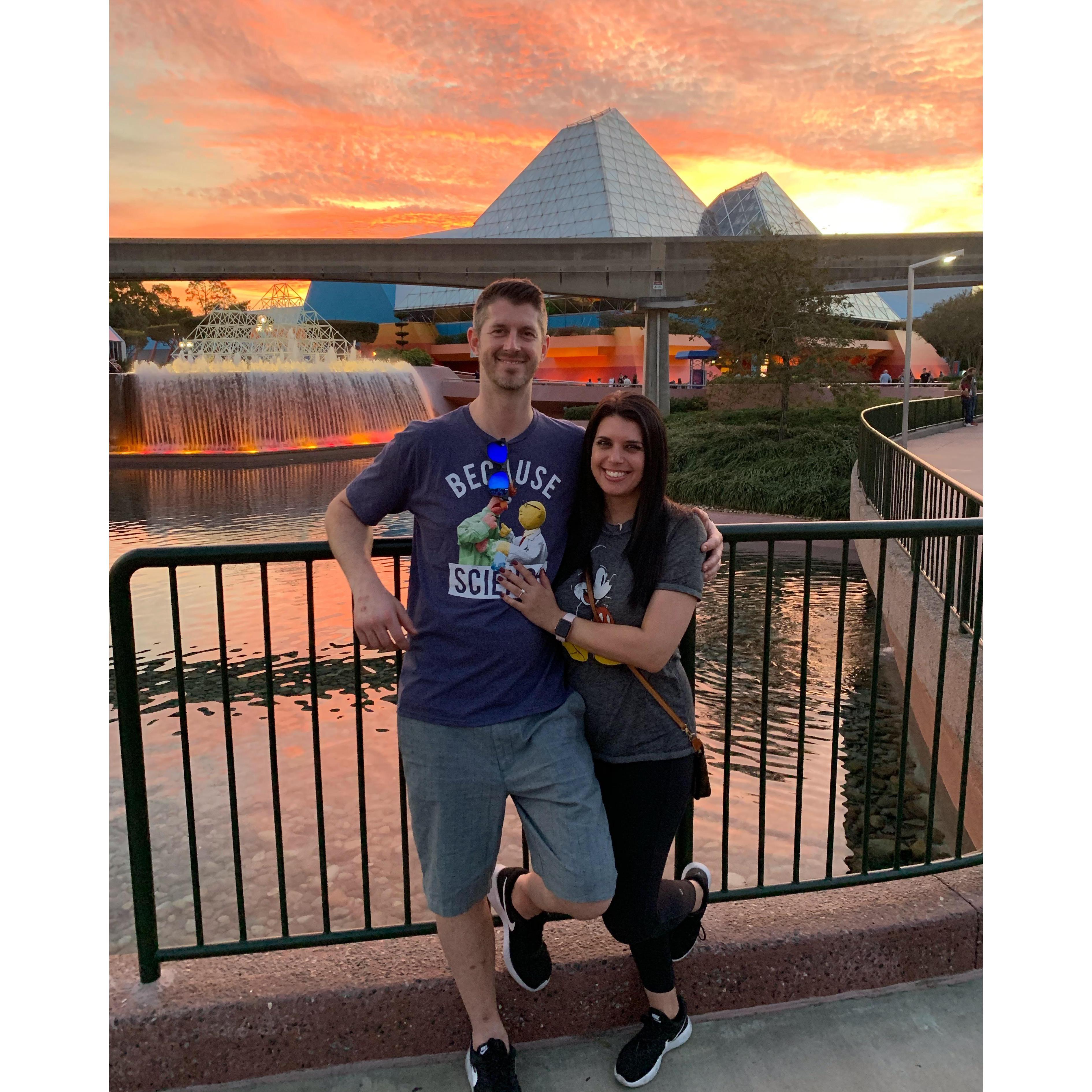 Epcot Sunsets :)