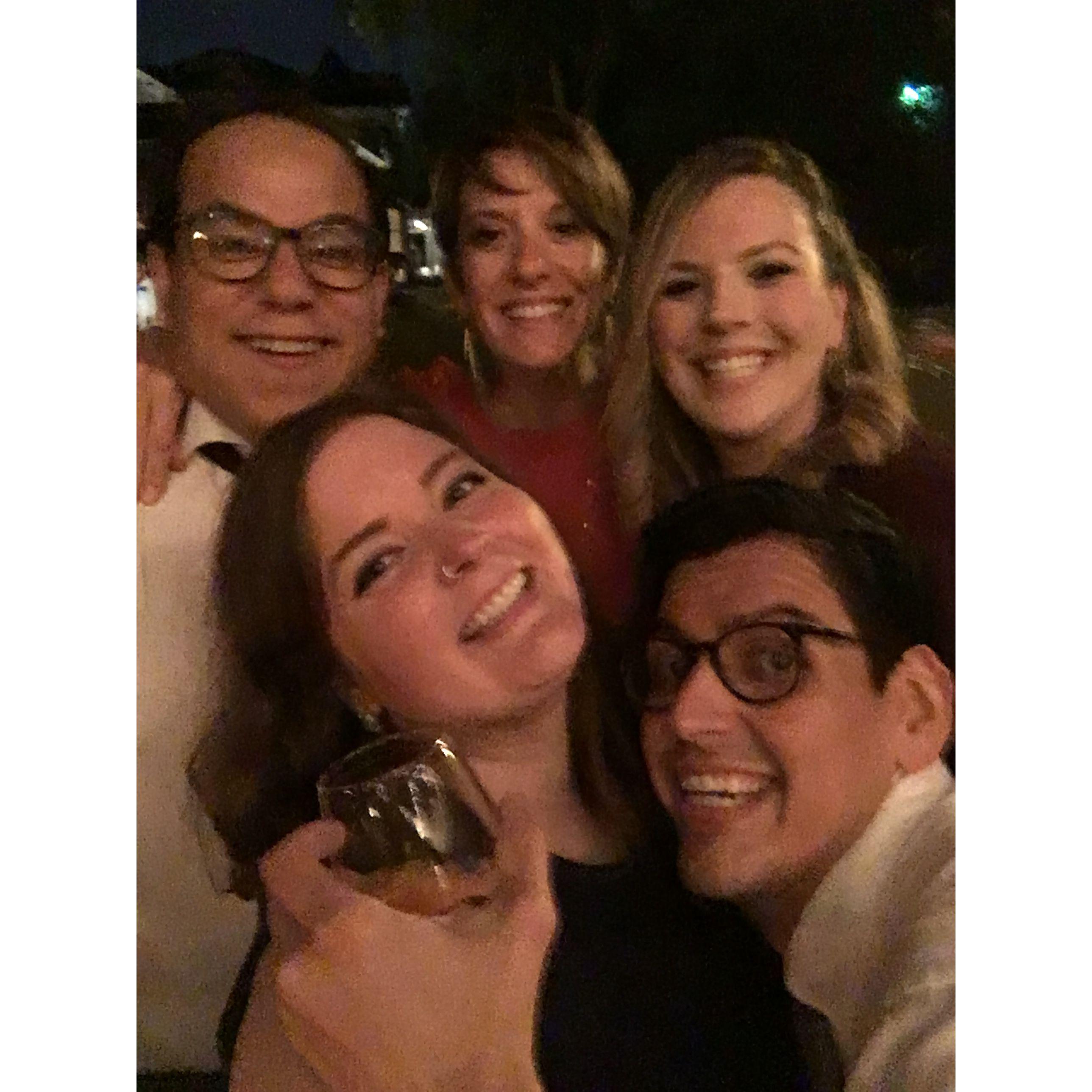Fun times celebrating the wedding of friends in Atlanta