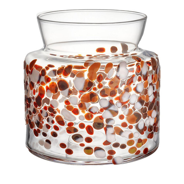 Kosta Boda Meadow Medium Fall Colors Vase