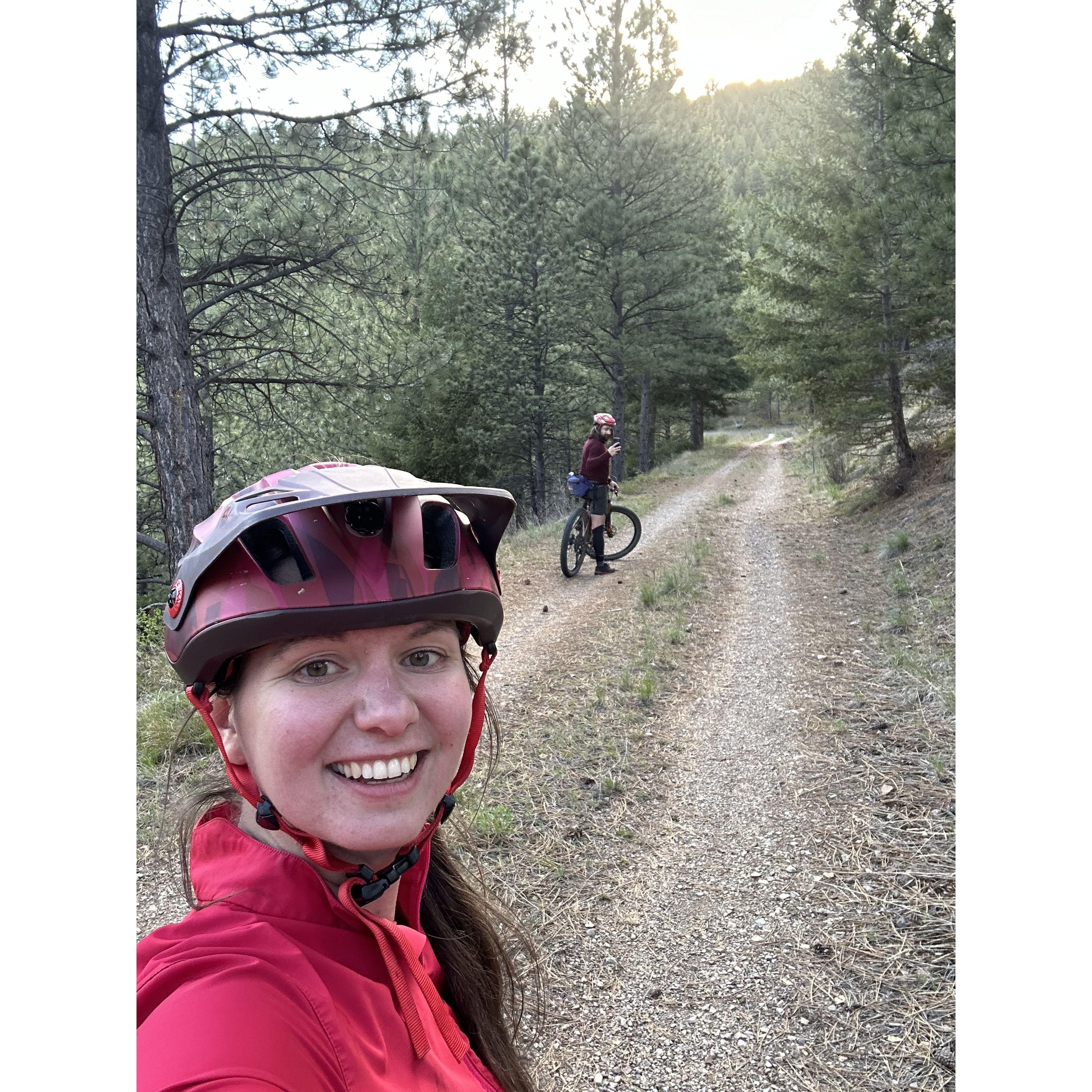 Weeknight ride on Deer Creek Road