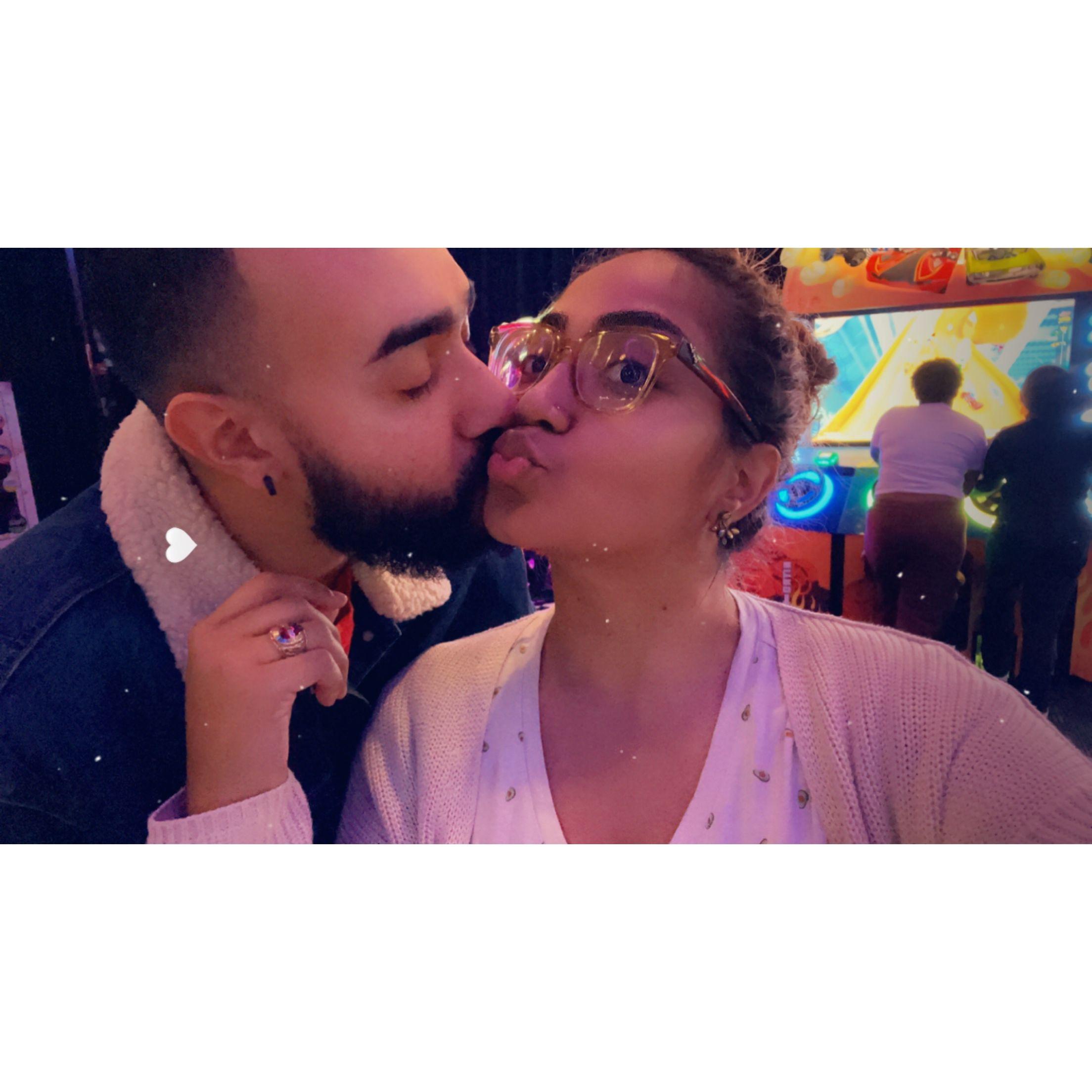 Date Night at Dave and Busters