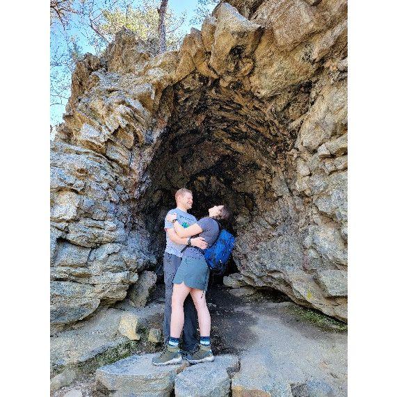 Hiking at Hanging Rock State Park