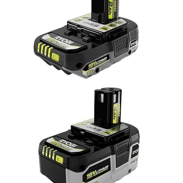 Ryobi ONE+ PSK106SB Starter Kit with 2Ah Battery, 4Ah Battery, and Charger