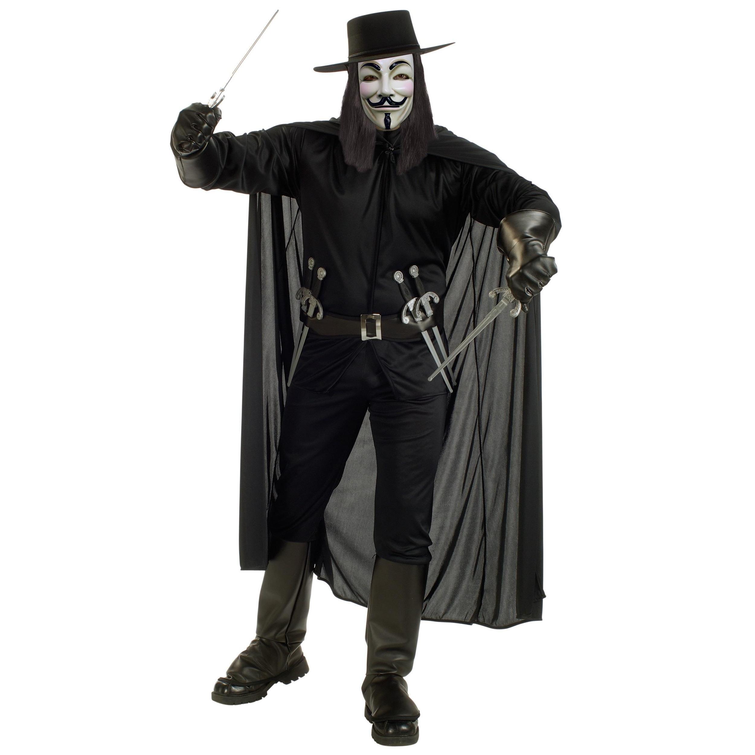 V for Vendetta.
Available on Amazon.