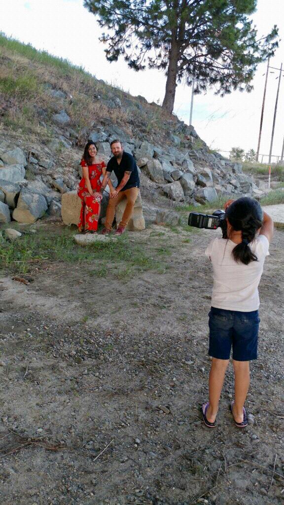 Photographer in training