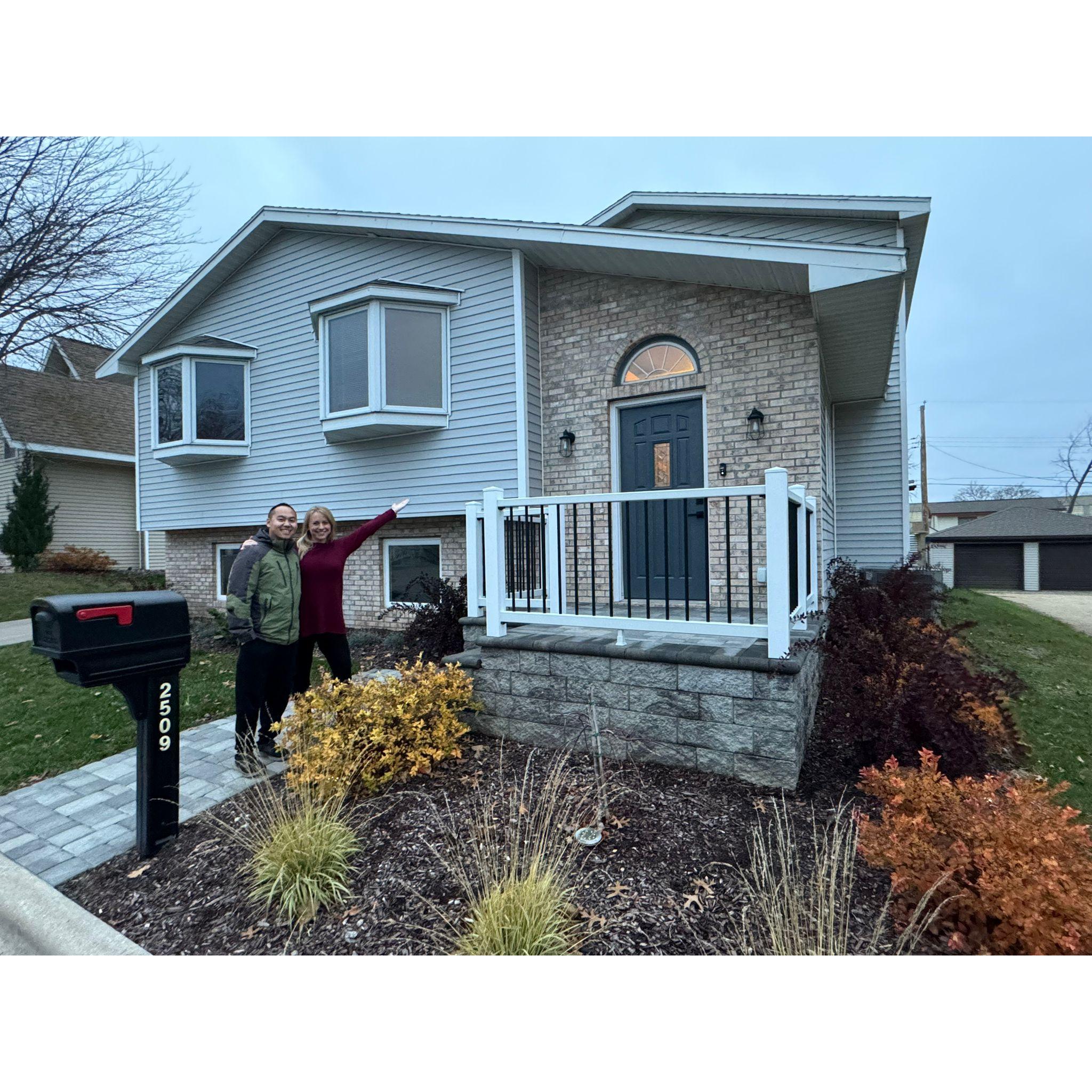 We bought a house in La Crosse, WI