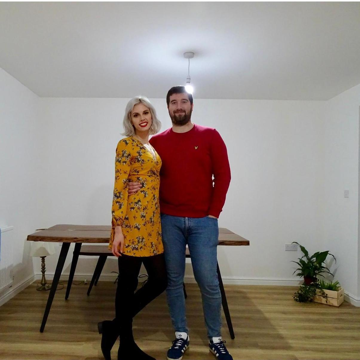 First night in our new home.