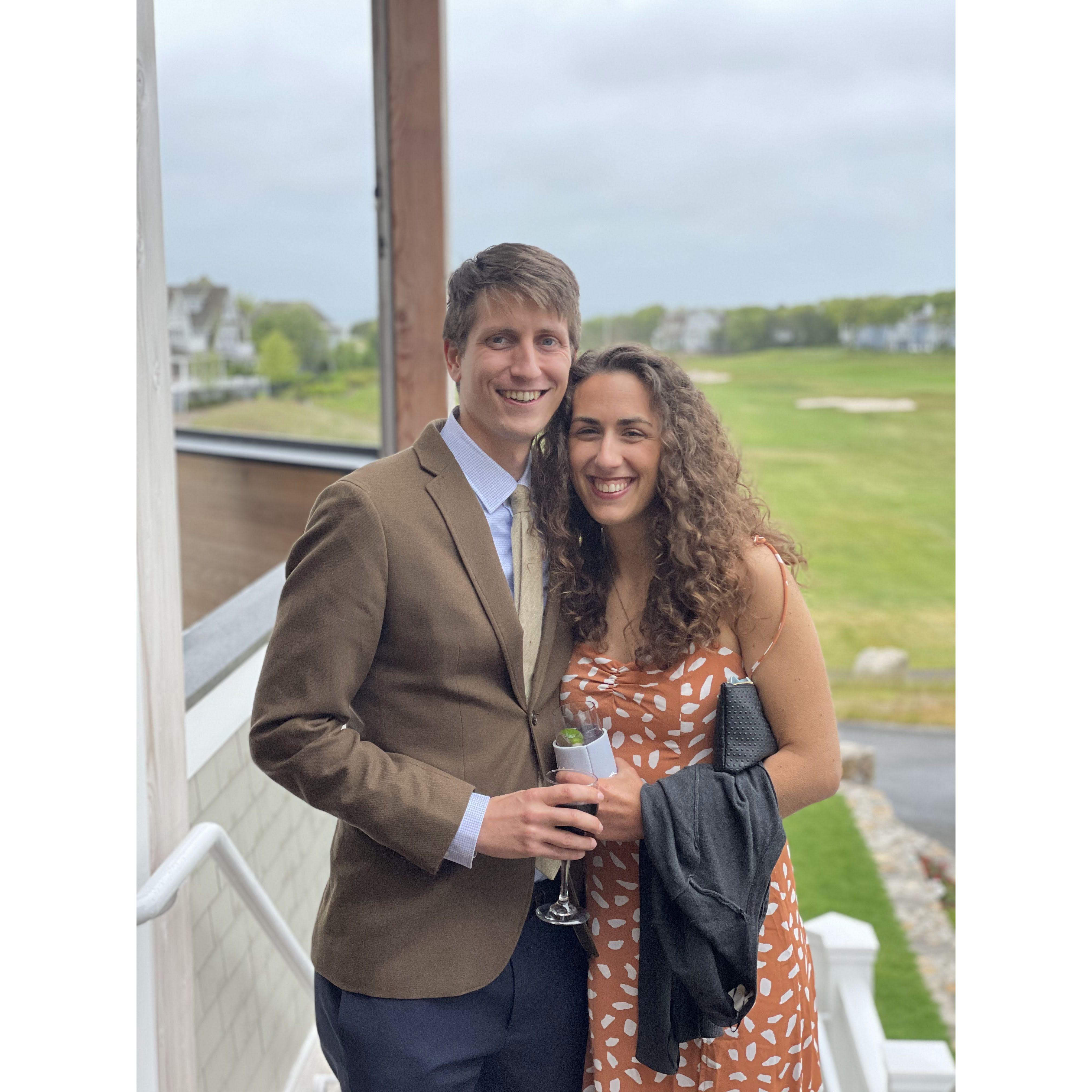 Anna and Adam's wedding, 2021.