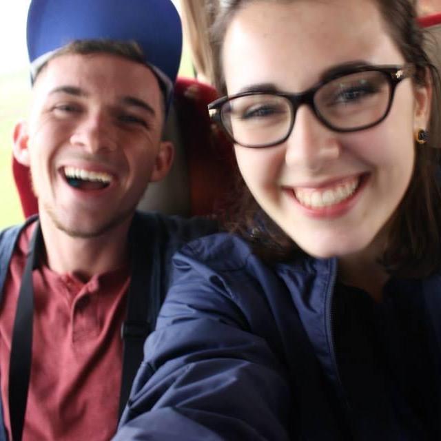 Bus buddies. Most of our intentional friend convos happened on the bus while in Israel. We laugh about how much ground we covered with our question game! I will always love you, Sam! //March 2015//