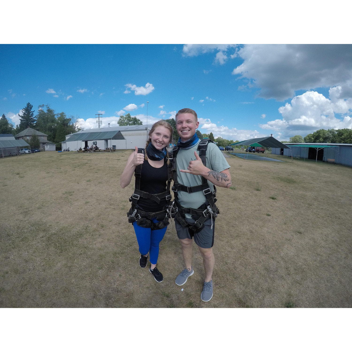 July 11, 2020 Madi and Pat crossed off another bucket list item when they went skydiving!