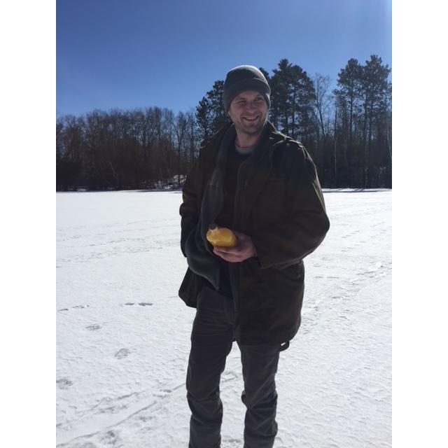 Winter 2018 - Ice fishing near Athlestane, WI