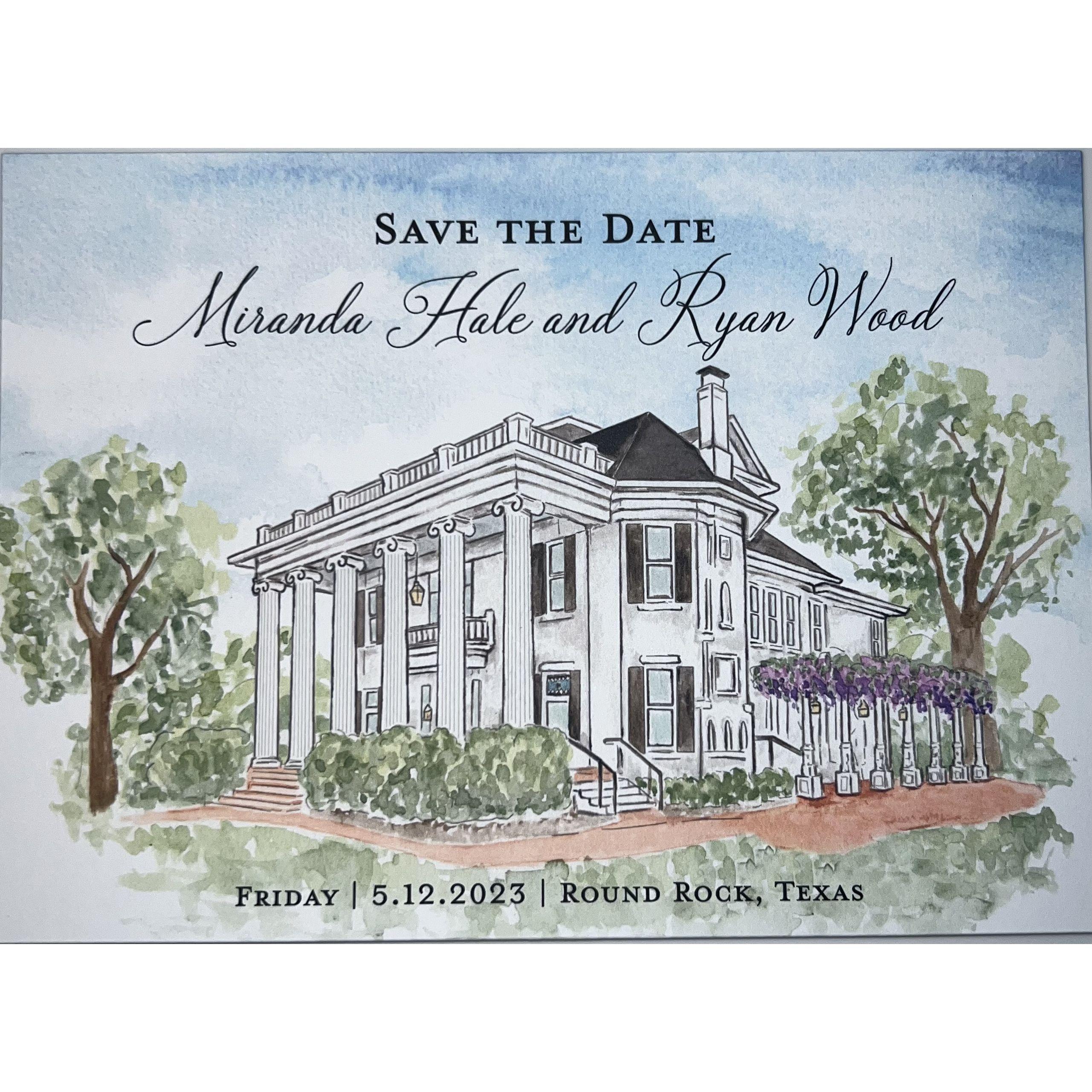Miranda & Ryan's Save the Dates 5.12.23