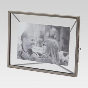 4"x6" Thin Metal Frame Silver - Threshold™