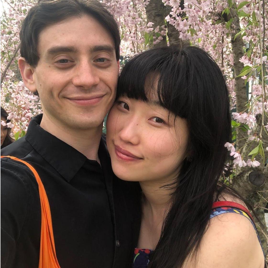 First Spring Together in Brooklyn Botanical Garden