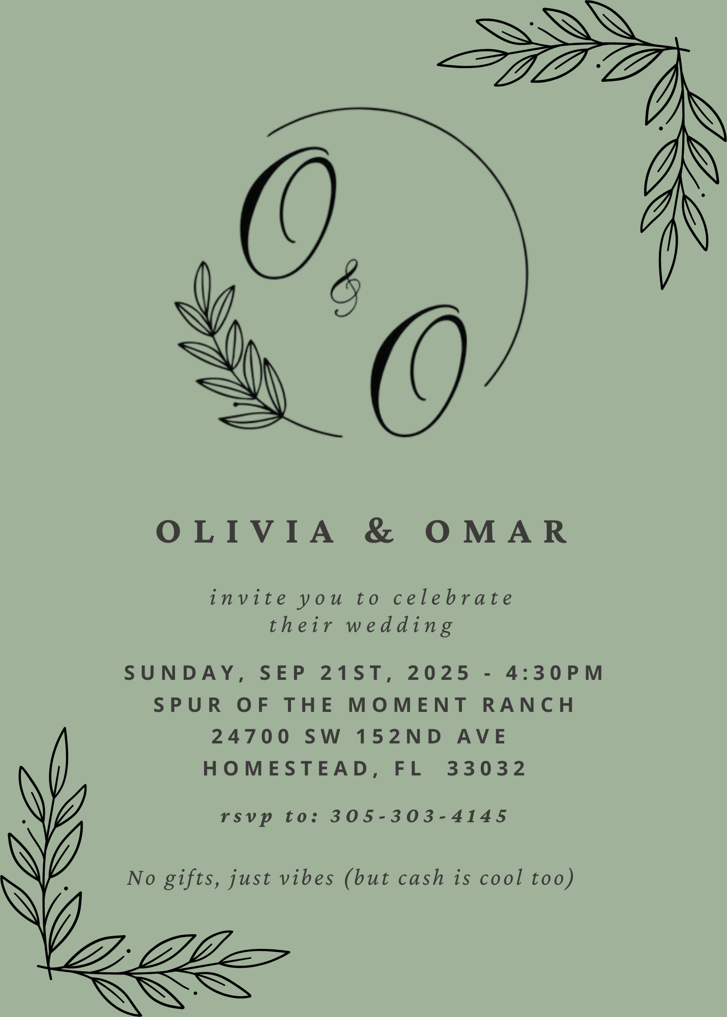 The Wedding Website of Omar Torres and Olivia Vilaragut
