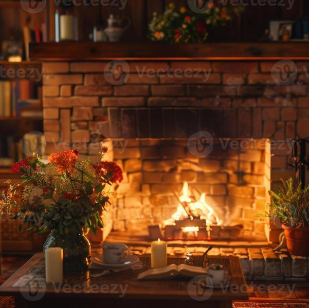Cozy Evenings by the Fire