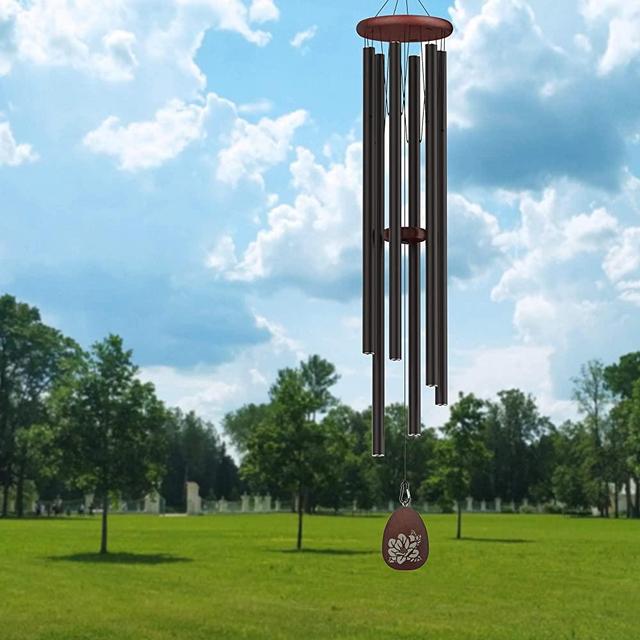 Noble House Extra Large Wind Chimes with Big Deep Tone, 58" Memorial Wind Chime for Loss of Loved One,Bereavement/Sympathy Gift Wind Chime,Outdoor for Garden,Yard,Patio and Lawn