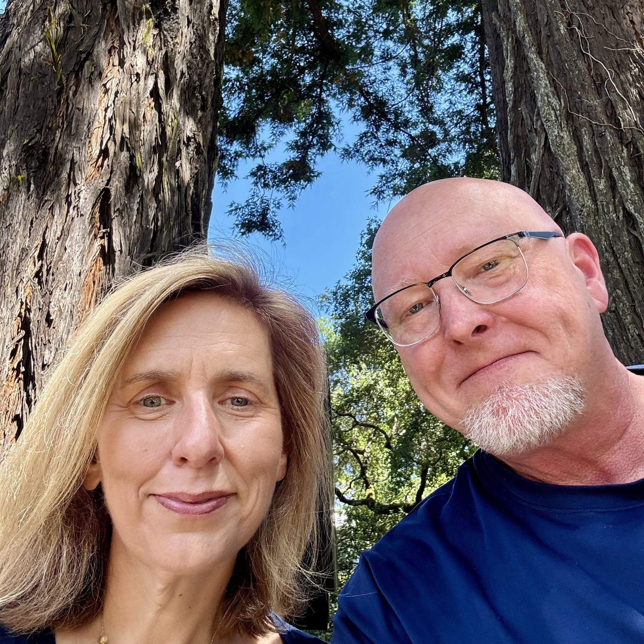 Enjoying some bubbles at Korbel.