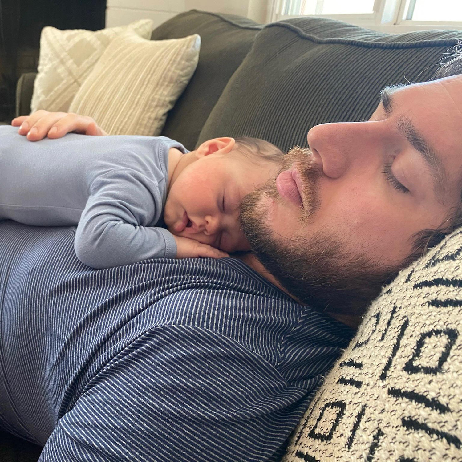 We went down to visit baby Avery in March of 2021. Patrick and Avery had many naps together over the course of the next year!