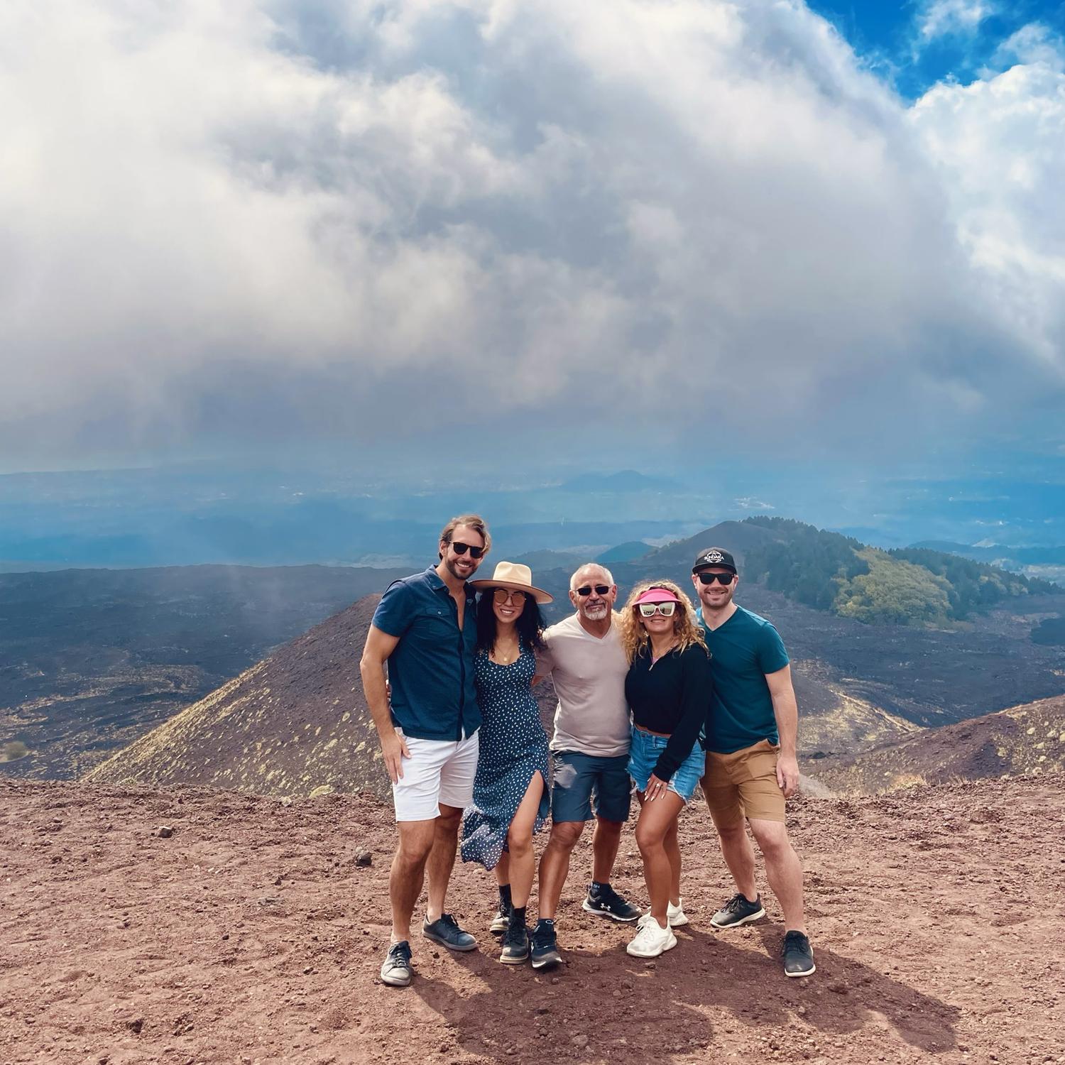 Family trip to Sicily! Mt Etna, September 2022