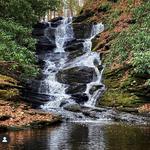 Slateford Creek Upper Waterfall