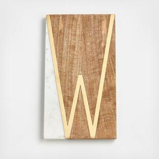 Monogrammed Serving Board