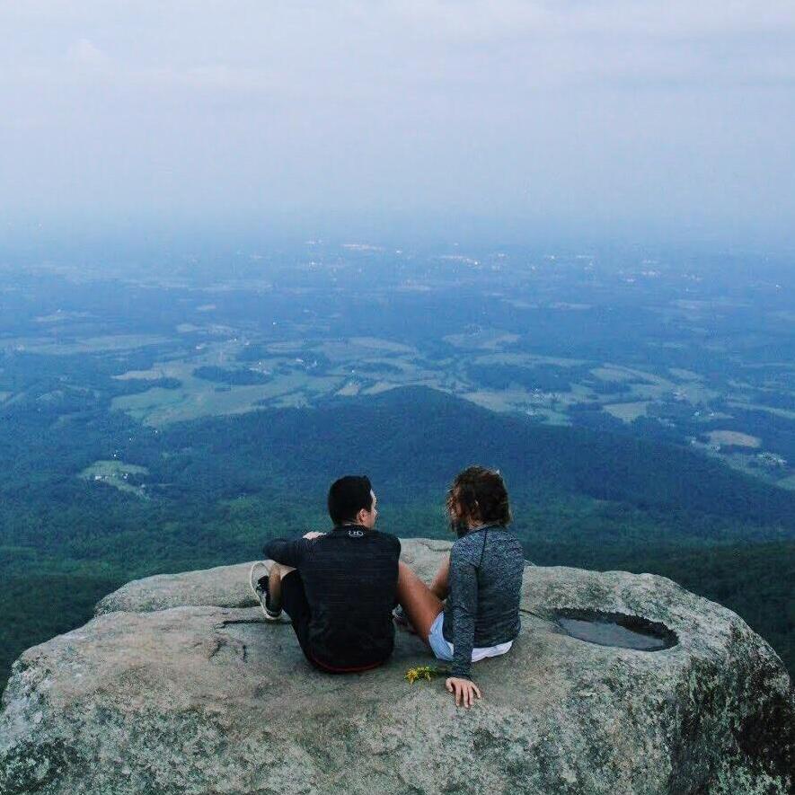 One of countless Blue Ridge Mountains hikes