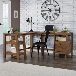 Trestle L-Shaped Desk