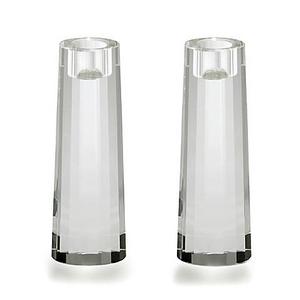 Oleg Cassini Brookline Candlesticks (Set of 2)