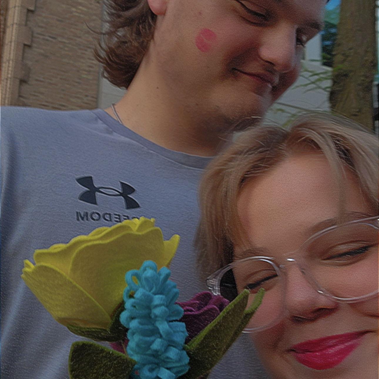 art fair on the square, he bought me forever flowers