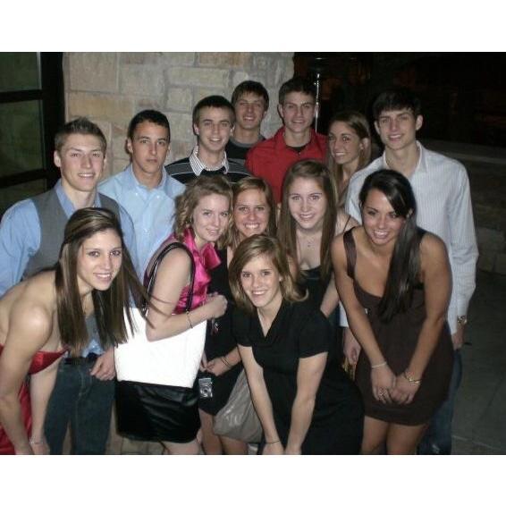 Lauren’s 17th birthday party!!! Can you spot us?