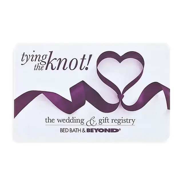 "tying the knot!" Ribbon Heart Gift Card $50