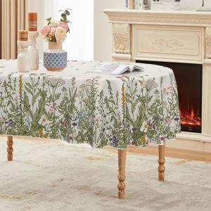 Horaldaily Spring Summer Tablecloth 60x84