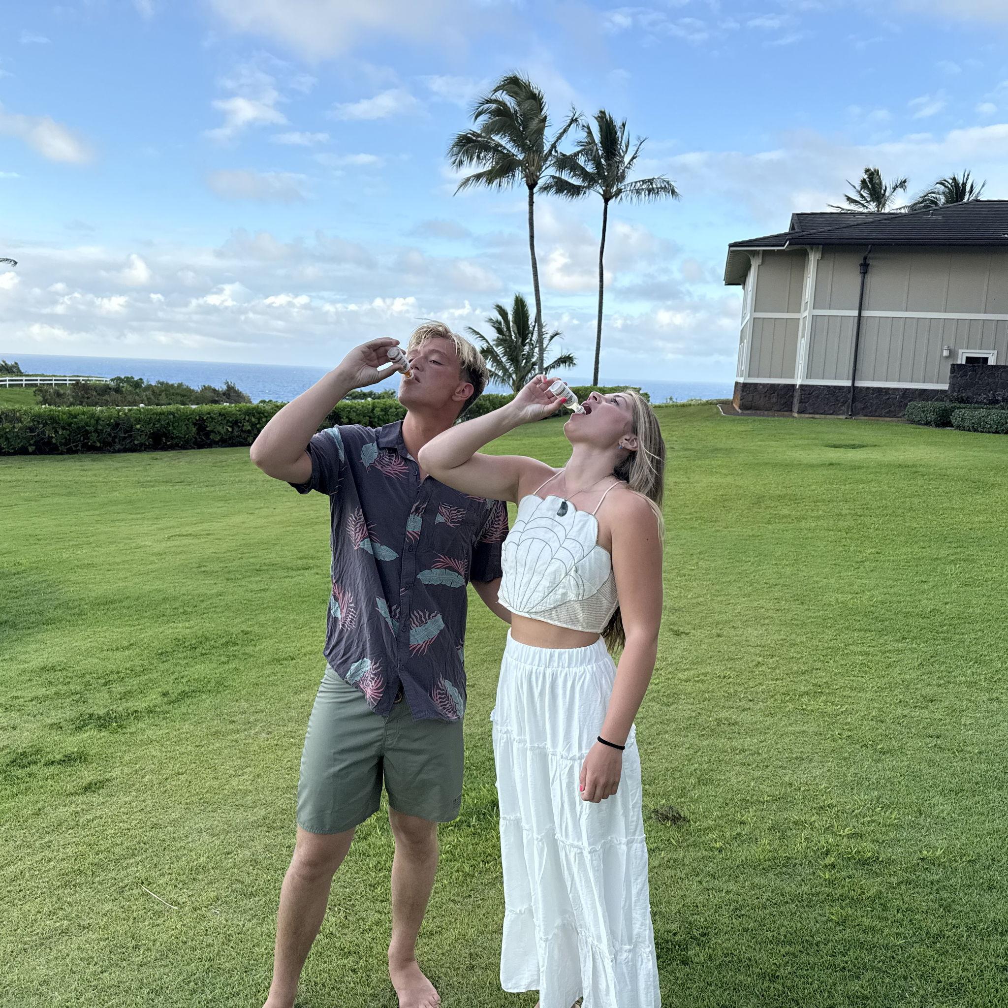 ... and a little rum!