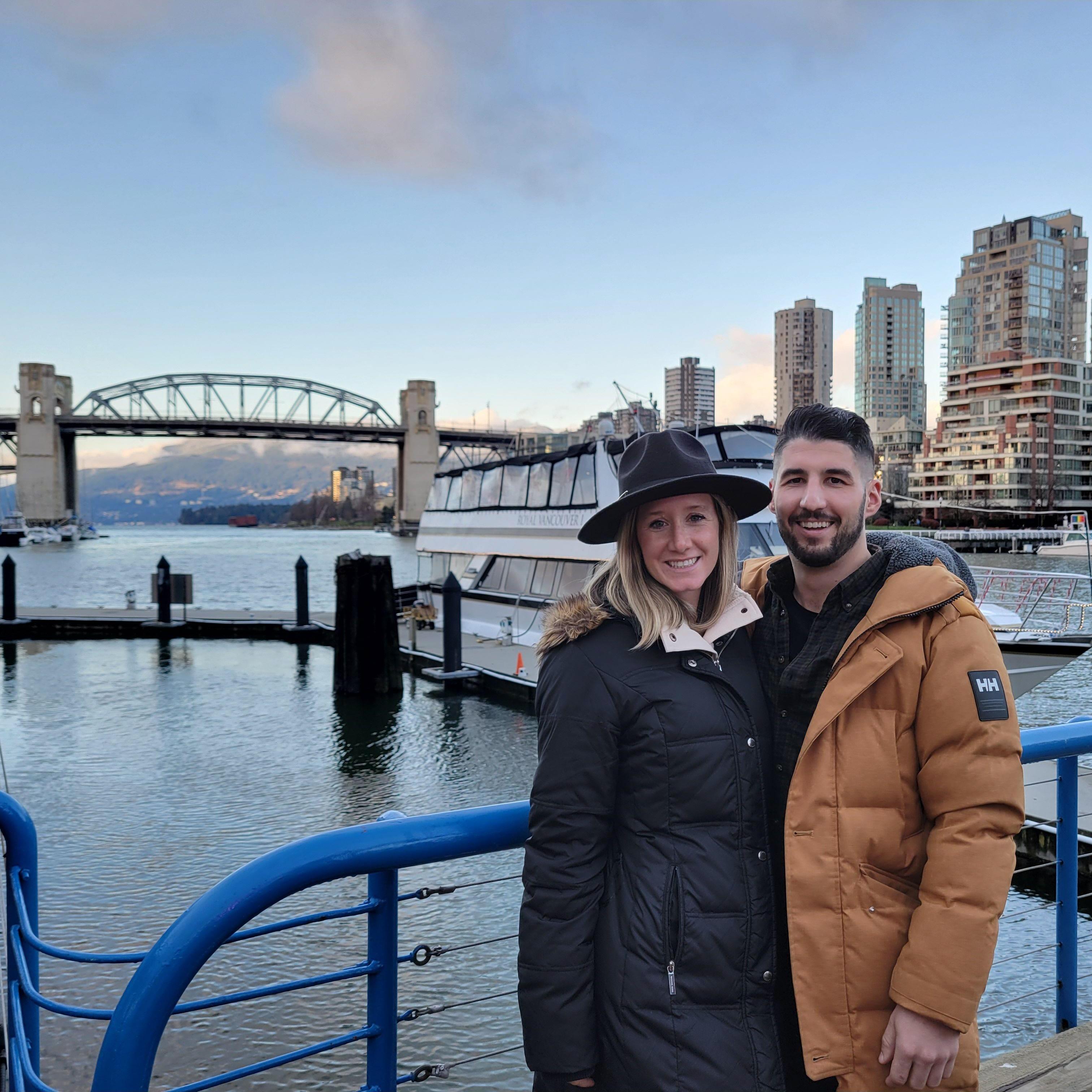 It may only be Canada, but it's our first trip out of the country