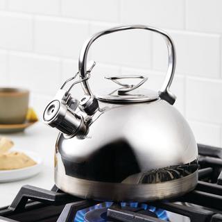 Whistling Teakettle with Flip-Up Spout