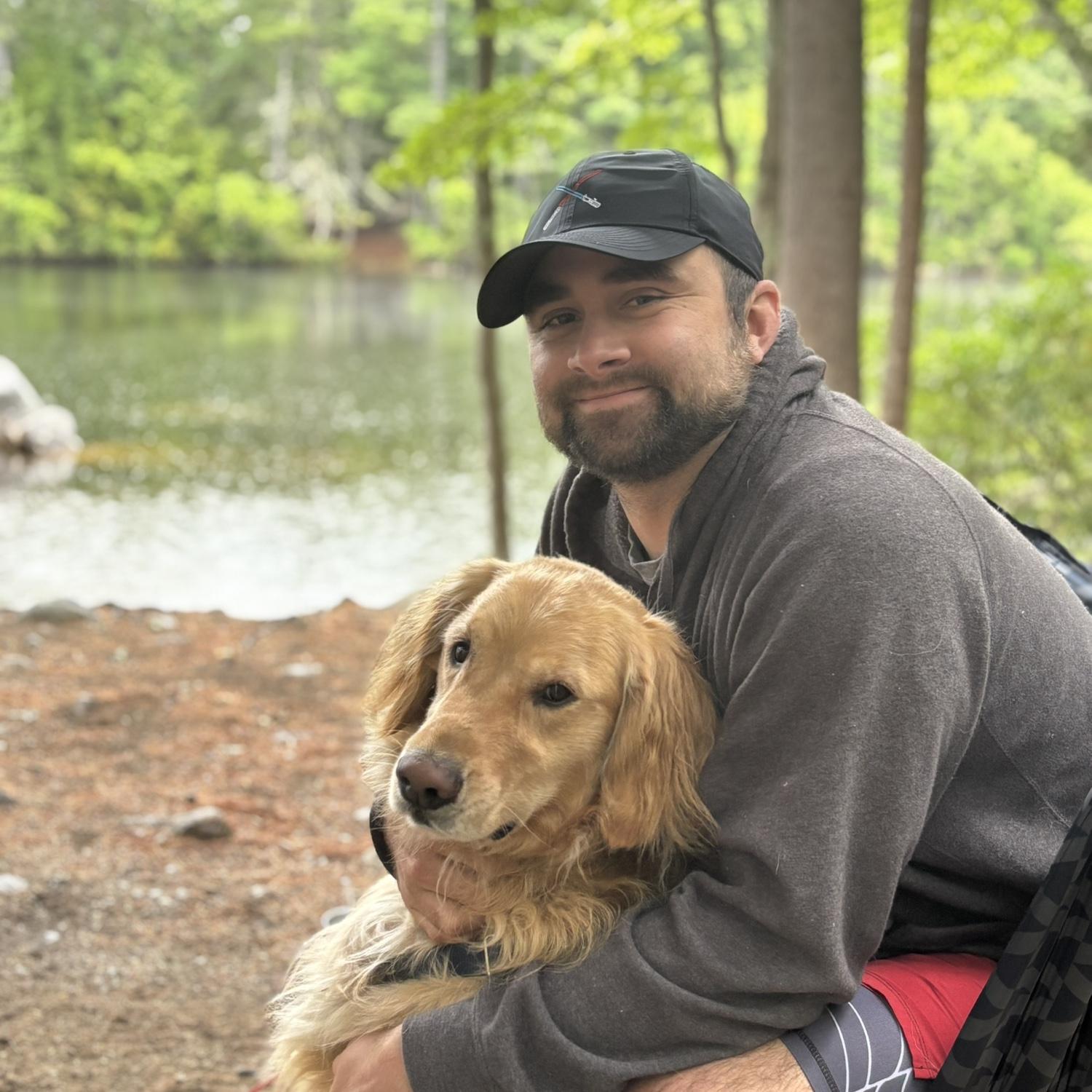 Augie’s first camping trip