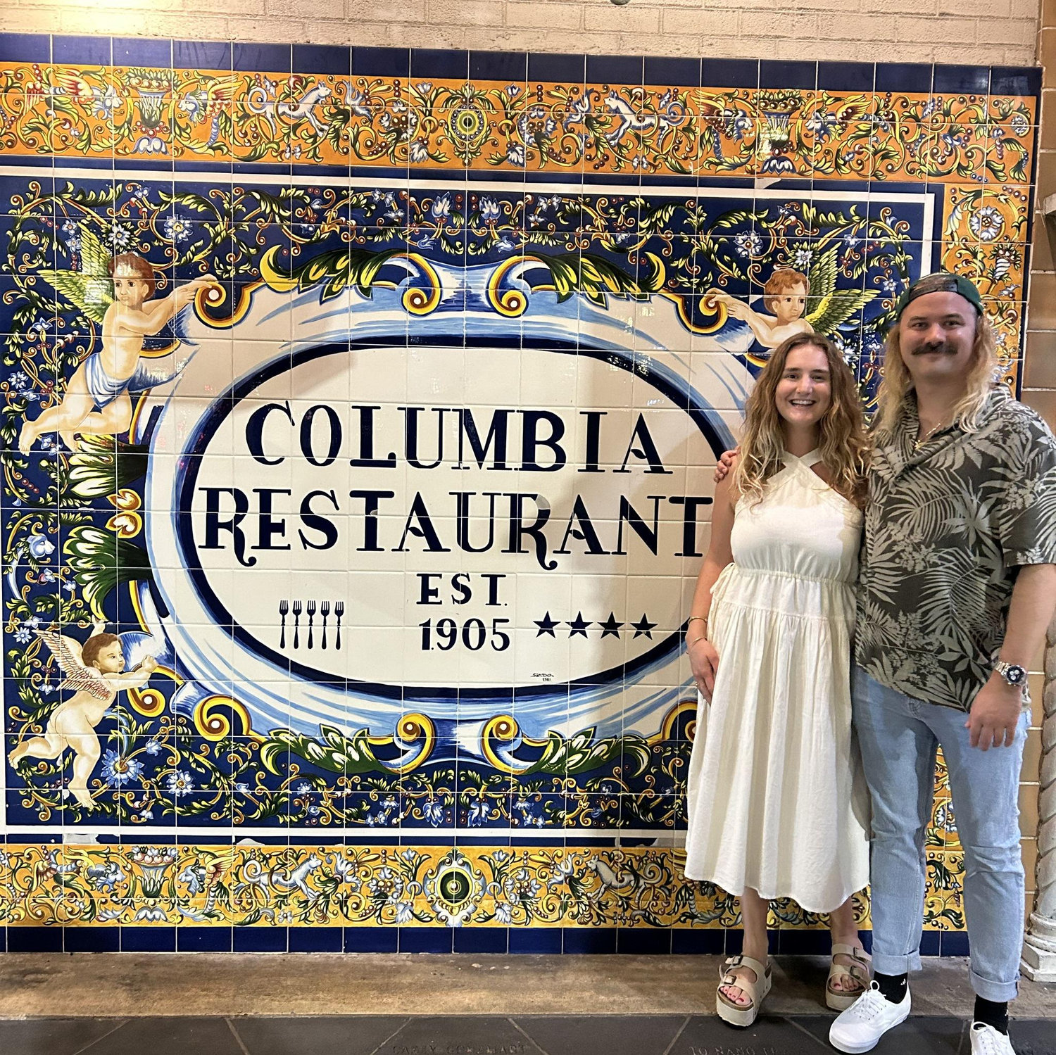 our one year anniversary at the oldest restaurant in florida