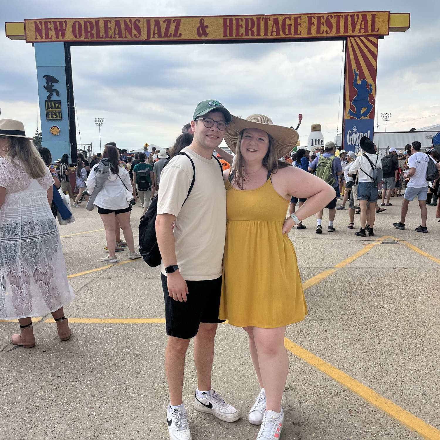 April 2023 - Jazz Fest in New Orleans.
