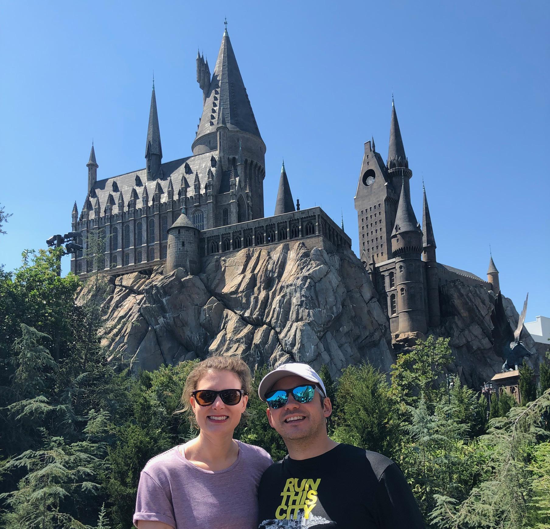 Celebrating Sarah’s 30th birthday at Universal Studios - Harry Potter World