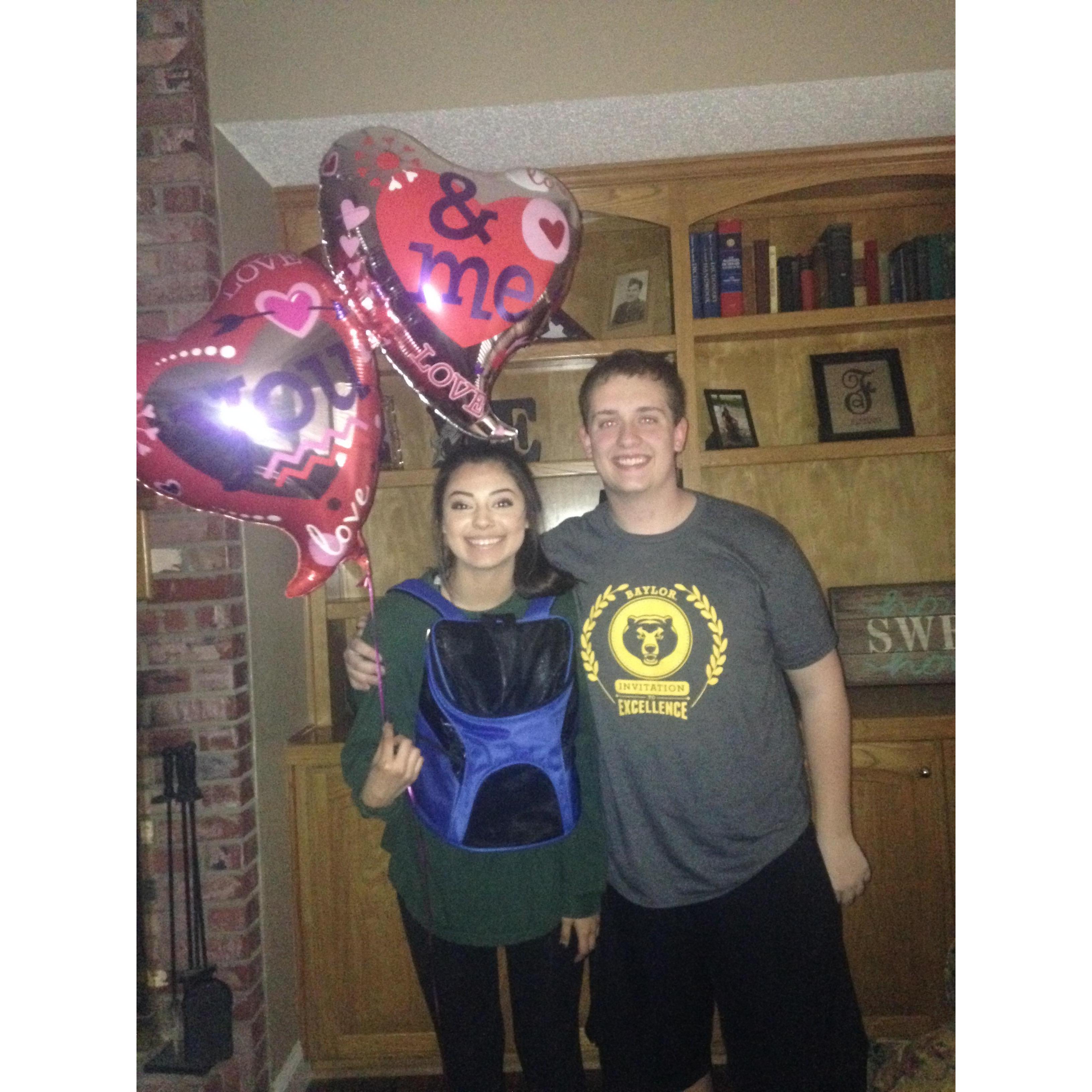 Our first Valentine's Day