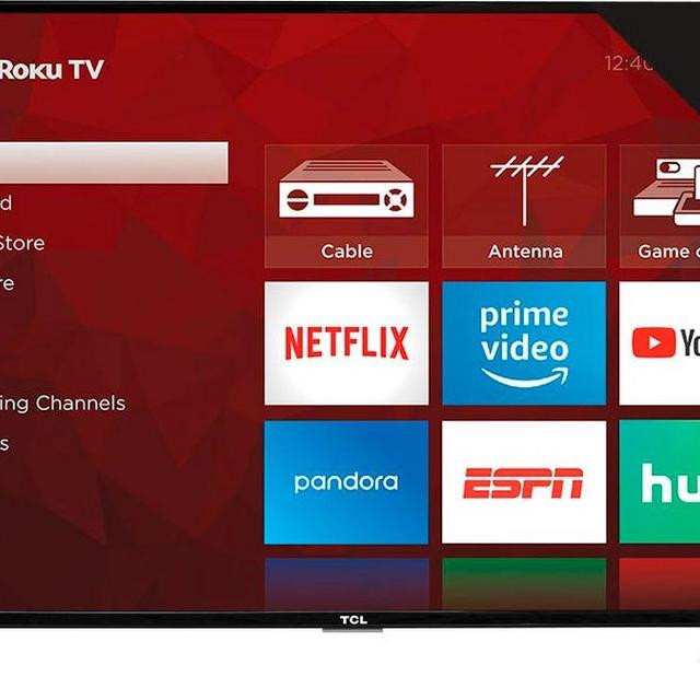 TCL - 43" Class - LED - 4 Series - 2160p - Smart - 4K UHD TV with HDR Roku TV