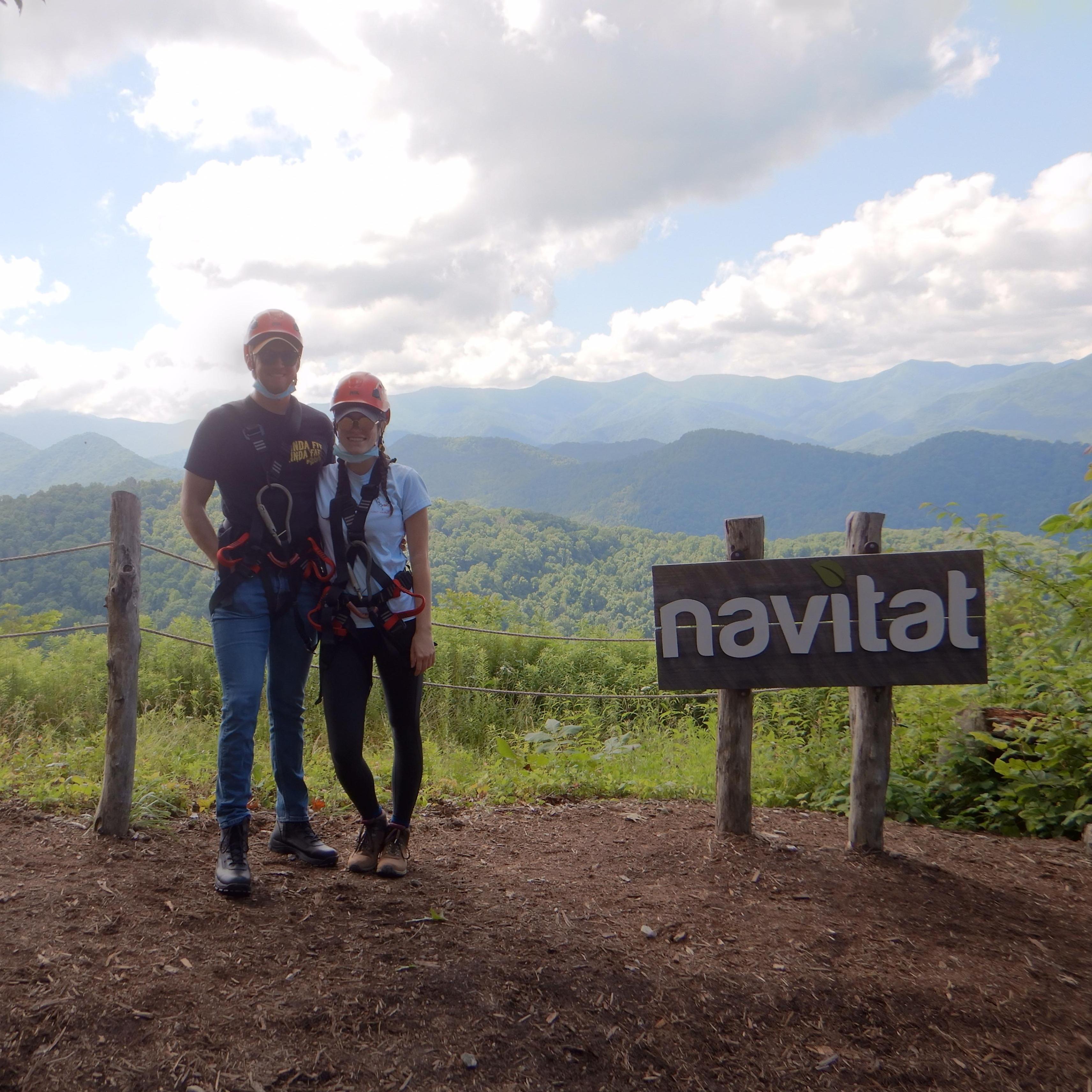 Ziplining through the Great Smokey Mountains in North Carolina (3/3)