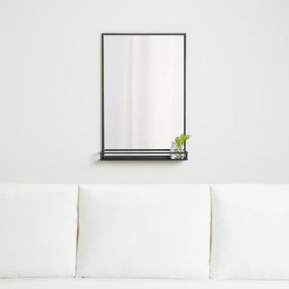Weston Rectangle Mirror with Shelf